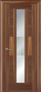 <b>Межкомнатная дверь</b><br>Тектон <b>Орех</b>, Модель 2064 ОР<br>Детали двери изготовлены из переклеенного массива древесины хвойных пород и облицованы натуральным шпоном американского ореха с применением подслоя из МДФ. Филёнка декорирована особым видом мозаики - инкрустацией шпоном клёна.<b>размеры дверей:</b> 60, 70, 80х200см 90x200см 