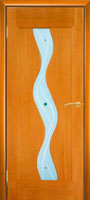 <b>Межкомнатная дверь: Венеция (золотой дуб)</b><br><b>Комплектация:</b> дверное полотно, коробка с уплотнителем, коробка с уплотнителем фигурная, наличник, доборная доска 100, 150, 200 мм, доборная доска фигурная 100, 150, 200 мм, планка накладная, капитель, витраж (вставлен в остекленное дверное полотно).<br>60, 70, 80, 90х200см; <br>