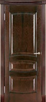 <b>Межкомнатная дверь: Валенсия (миланский орех)</b><br><b>Комплектация:</b> дверное полотно, коробка с уплотнителем, коробка с уплотнителем фигурная, наличник, доборная доска 100, 150, 200 мм, доборная доска фигурная 100, 150, 200 мм, планка накладная, капитель, витраж (вставлен в остекленное дверное полотно).<br>60, 70, 80, 90х200см; <br>