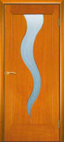 <b>Межкомнатная дверь:  Фимиам (африканский орех)</b><br><b>Комплектация:</b> дверное полотно, коробка с уплотнителем, коробка с уплотнителем фигурная, наличник, доборная доска 100, 150, 200 мм, доборная доска фигурная 100, 150, 200 мм, планка накладная, капитель, витраж (вставлен в остекленное дверное полотно).<br>60, 70, 80, 90х200см;